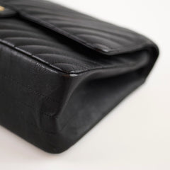 Chanel Reissue 2.66 Chevron Aged Calfskin Black