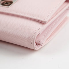 Christian Dior Turn Me Pink Leather Wallet