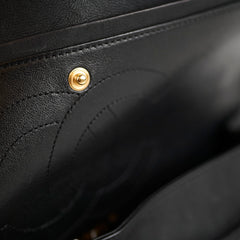 Chanel Reissue 2.66 Chevron Aged Calfskin Black