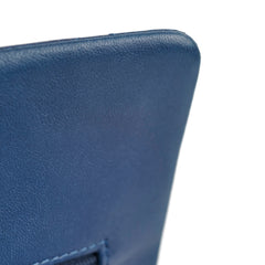 Deal of The Week - Chanel Classic Flap Medium/Large M/L Lambskin Blue - Series 13