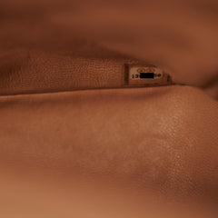 ITEM 24 - Chanel Quilted Jumbo Single Flap Beige
