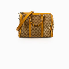 Gucci Boston Monogram Canvas Brown