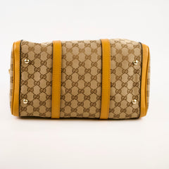 Gucci Boston Monogram Canvas Brown