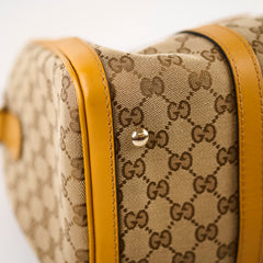 Gucci Boston Monogram Canvas Brown