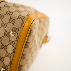 Gucci Boston Monogram Canvas Brown