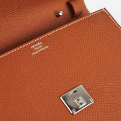 Hermes Clic 16 Epsom Gold Wallet On Chain - U Stamp