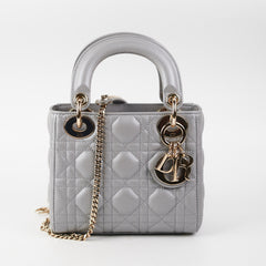 Dior Lady Dior Mini Grey