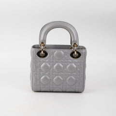Dior Lady Dior Mini Grey