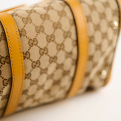 Gucci Boston Monogram Canvas Brown