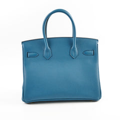 Hermes Birkin 30 Togo 7C Cobalt - Stamp T 2015