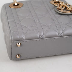 Dior Lady Dior Mini Grey