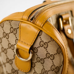 Gucci Boston Monogram Canvas Brown
