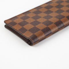 Louis Vuitton Long Damier Ebene Wallet