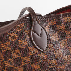 Louis Vuitton Neverfull MM Damier Ebene Shoulder Bag