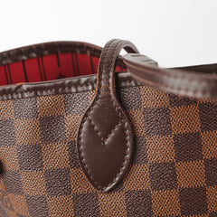 Louis Vuitton Neverfull MM Damier Ebene Shoulder Bag
