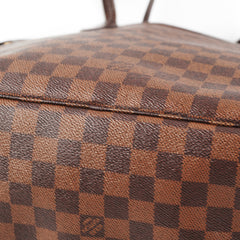 Louis Vuitton Neverfull MM Damier Ebene Shoulder Bag