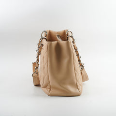 Chanel GST Caviar Beige Shoulder Bag- Series 13