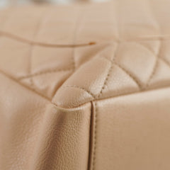 Chanel GST Caviar Beige Shoulder Bag- Series 13