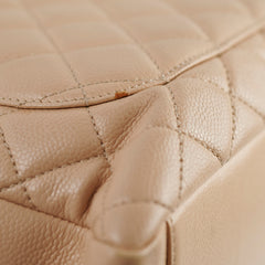 Chanel GST Caviar Beige Shoulder Bag- Series 13
