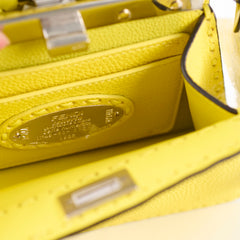 Fendi Iseeu Yellow Mini Peekaboo