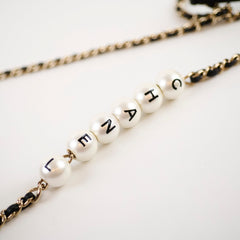 Chanel My Precious Pearls Mini Flap Black Lambskin