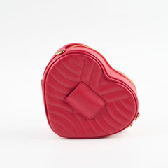 Louis Vuitton New Wave Heart Crossbody Red