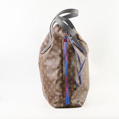 Louis Vuitton Monogram Pacific Cabas Light Tote & Navy Clutch