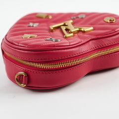 Louis Vuitton New Wave Heart Crossbody Red