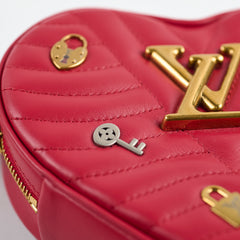 Louis Vuitton New Wave Heart Crossbody Red
