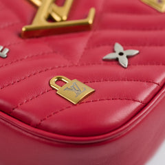 Louis Vuitton New Wave Heart Crossbody Red