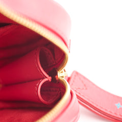 Louis Vuitton New Wave Heart Crossbody Red