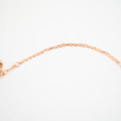 Cartier Love 2 Diamond Pink Gold Necklace
