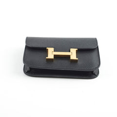 Hermes Constance Slim Epsom Black - U Stamp 2022