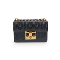 Gucci Padlock Small Black Bag