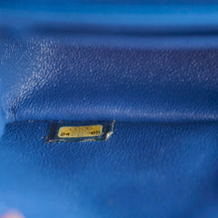 Chanel Mini Rectangular Blue LGHW