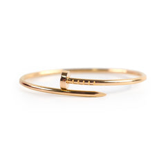 Cartier Juste Un Clou JUC Small Model Bracelet Rose Gold Size 15