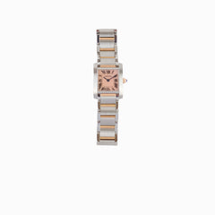 Cartier Tank Francaise SM Mother of Pearl Face Watch