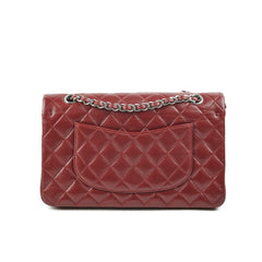 Chanel Classic Flap Medium/Large M/L Caviar Burgundy - Series 15