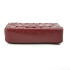 Chanel Classic Flap Medium/Large M/L Caviar Burgundy - Series 15