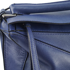 Loewe Puzzle Navy Crossbody Bag