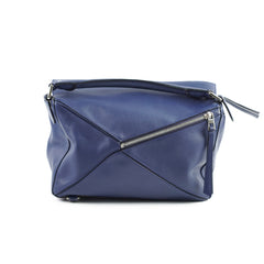 Loewe Puzzle Navy Crossbody Bag