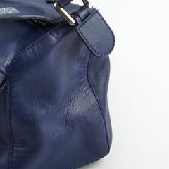 Loewe Puzzle Navy Crossbody Bag