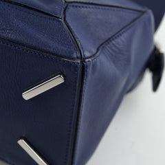 Loewe Puzzle Navy Crossbody Bag