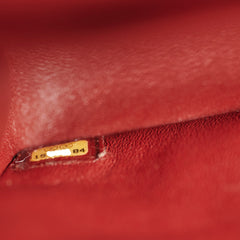 Chanel Classic Flap Medium/Large M/L Caviar Burgundy - Series 15