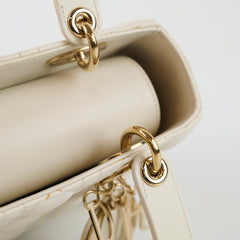 Dior Lady Dior Small White