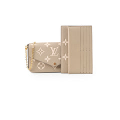 Louis Vuitton Pochette Félicie Monogram Empreinte Leather