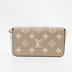 Louis Vuitton Pochette Félicie Monogram Empreinte Leather