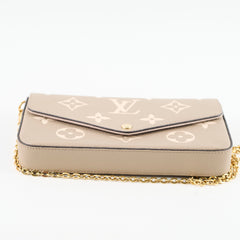 Louis Vuitton Pochette Félicie Monogram Empreinte Leather