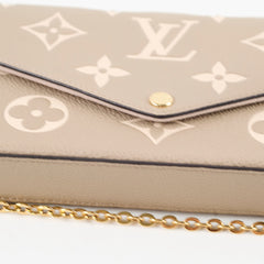 Louis Vuitton Pochette Félicie Monogram Empreinte Leather