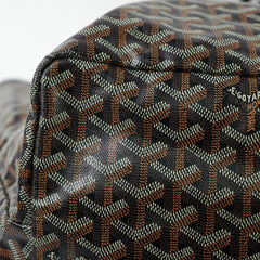 Goyard St Louis GM Black Shoulder Bag